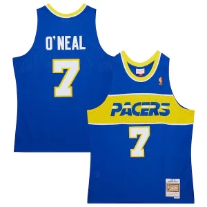 Stunning Jermaine O'Neal Indiana Pacers 2004/05 Hardwood Classics Swingman Jersey   Royal to stand out at the arena