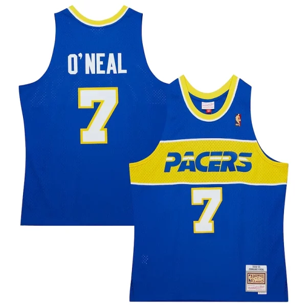 Gorgeous Jermaine O'Neal Indiana Pacers 2004/05 Hardwood Classics Swingman Jersey   Royal perfect for showing team spirit