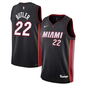 Gorgeous Jimmy Butler Miami Heat Nike Youth Swingman Jersey   Icon Edition   Black to elevate your game - day look
