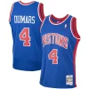 Premium Joe Dumars Detroit Pistons 1988/89 Hardwood Classics Swingman Jersey   Blue to elevate your game - day look