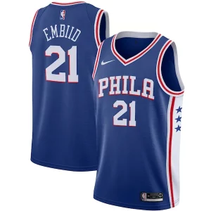 Charming Joel Embiid Philadelphia 76ers Nike 2019/2020 Swingman Jersey   Icon Edition   Royal for ultimate sports enthusiasts