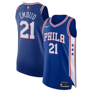 Gorgeous Joel Embiid Philadelphia 76ers Nike Authentic Jersey   Association Edition   Royal to stand out at the arena