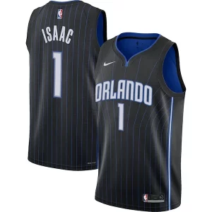 Gorgeous Jonathan Isaac Orlando Magic Nike Youth Swingman Jersey   Icon Edition   Black for ultimate sports enthusiasts