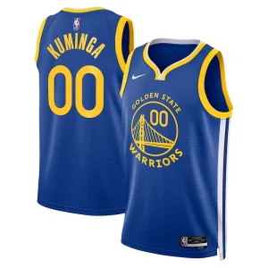 Stunning Jonathan Kuminga Golden State Warriors Nike Unisex 2022/23 Swingman Badge Player Jersey   Icon Edition   Royal perfect for showing team spirit