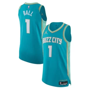 Magnificent Jordan Brand LaMelo Ball Charlotte Hornets Authentic Jersey   City Edition   Teal for ultimate sports enthusiasts