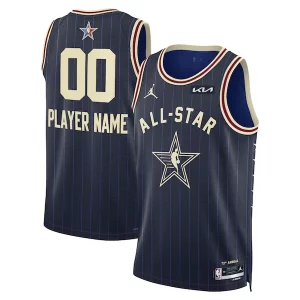 Stunning Jordan Brand Unisex 2024 NBA All Star Game Swingman Custom Jersey   Navy a must - have for collectors