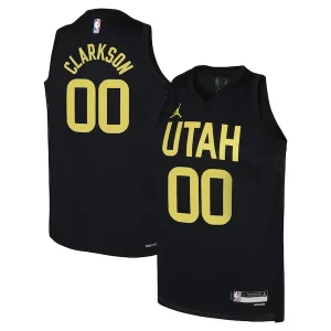 Charming Jordan Clarkson Utah Jazz Jordan Brand Youth Swingman Jersey   Statement Edition   Black for ultimate sports enthusiasts