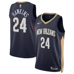 Magnificent Jordan Hawkins New Orleans Pelicans Nike Unisex Swingman Jersey   Icon Edition   Navy a must - have for collectors