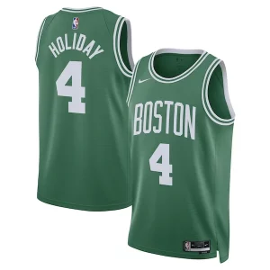 Magnificent Jrue Holiday Boston Celtics Nike Unisex Swingman Jersey   Icon Edition   Kelly Green for ultimate sports enthusiasts