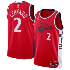 Magnificent Kawhi Leonard LA Clippers Jordan Brand Unisex 2024/25 Swingman Jersey   Statement Edition   Red perfect for showing team spirit