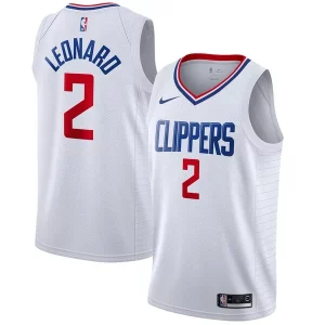 Magnificent Kawhi Leonard LA Clippers Nike 2019/2020 Swingman Jersey   Association Edition   White for ultimate sports enthusiasts