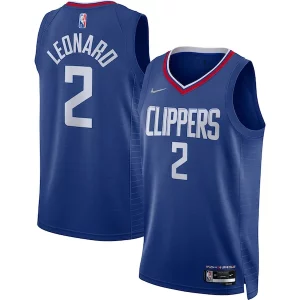 Superb Kawhi Leonard LA Clippers Nike 2021/22 Diamond Swingman Jersey   Icon Edition   Royal for ultimate sports enthusiasts
