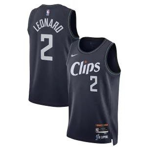 Magnificent Kawhi Leonard LA Clippers Nike Unisex 2023/24 Swingman Jersey   Navy   City Edition perfect for showing team spirit