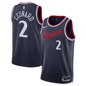 Charming Kawhi Leonard LA Clippers Nike Unisex 2024/25 Swingman Jersey   Navy   Icon Edition a must - have for collectors