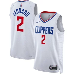 Stunning Kawhi Leonard LA Clippers Nike Unisex Swingman Jersey   Association Edition   White/Royal for ultimate sports enthusiasts
