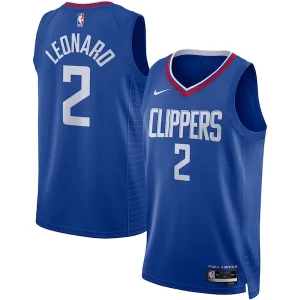 Charming Kawhi Leonard LA Clippers Nike Unisex Swingman Jersey   Icon Edition   Royal/White to stand out at the arena