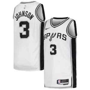 Charming Keldon Johnson San Antonio Spurs Nike Unisex Swingman Jersey   Association Edition   White to elevate your game - day look