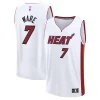 Fantastic Kel'el Ware Miami Heat Fast Break Replica Player Jersey   Association Edition   White perfect for showing team spirit