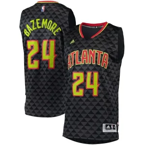 Charming Kent Bazemore Atlanta Hawks adidas Swingman Jersey   Charcoal to stand out at the arena