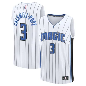 Magnificent Kentavious Caldwell Pope Orlando Magic Youth Fast Break Replica Player Jersey   Association Edition   White for passionate basketball fans