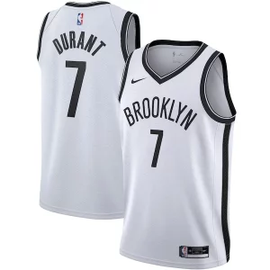 Fantastic Kevin Durant Brooklyn Nets Nike 2020/21 Swingman Jersey   White   Association Edition for passionate basketball fans