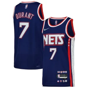 Charming Kevin Durant Brooklyn Nets Nike Swingman Player Jersey   City Edition   Blue/Gray for passionate basketball fans