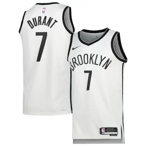 Gorgeous Kevin Durant Brooklyn Nets Nike Unisex Swingman Jersey   Association Edition   White/Black to stand out at the arena