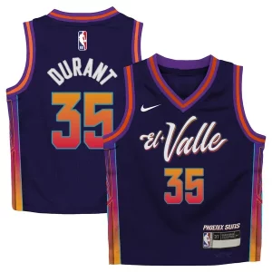 Superb Kevin Durant Phoenix Suns Nike Preschool Swingman Replica Jersey   City Edition   Purple perfect for showing team spirit