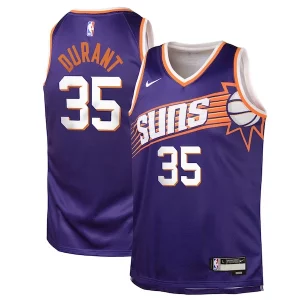 Superb Kevin Durant Phoenix Suns Nike Youth Swingman Jersey   Purple   Icon perfect for showing team spirit