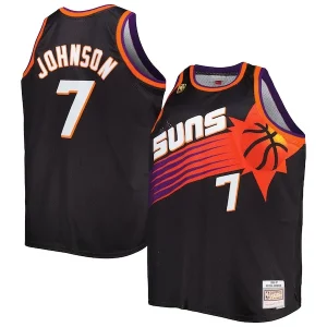Exquisite Kevin Johnson Phoenix Suns Big & Tall Hardwood Classics 1996/97 Swingman Jersey   Black to stand out at the arena