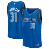Superb Klay Thompson Dallas Mavericks Youth Fast Break Replica Player Jersey   Icon Edition   Blue for ultimate sports enthusiasts