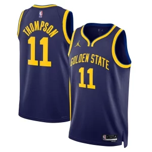 Exquisite Klay Thompson Golden State Warriors Jordan Brand Unisex Swingman Jersey   Statement Edition   Navy to elevate your game - day look