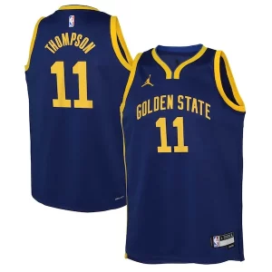 Exquisite Klay Thompson Golden State Warriors Jordan Brand Youth Swingman Jersey   Statement Edition   Blue for ultimate sports enthusiasts
