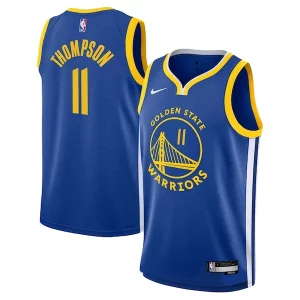 Stunning Klay Thompson Golden State Warriors Nike Youth Swingman Jersey   Icon Edition   Royal perfect for showing team spirit
