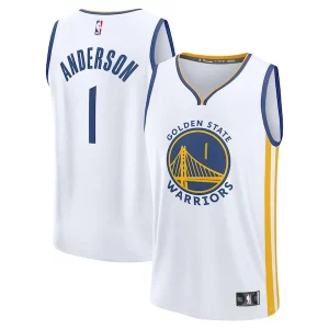 Gorgeous Kyle Anderson Golden State Warriors Fast Break Replica Player Jersey   Association Edition   White for ultimate sports enthusiasts