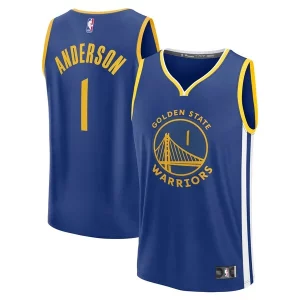 Fantastic Kyle Anderson Golden State Warriors Fast Break Replica Player Jersey   Icon Edition   Royal to stand out at the arena