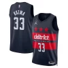 Charming Kyle Kuzma Washington Wizards Jordan Brand Unisex 2024/25 Swingman Jersey   Statement Edition   Navy to elevate your game - day look