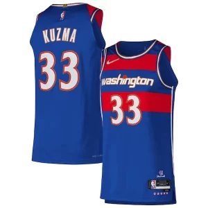 Exquisite Kyle Kuzma Washington Wizards Nike Authentic Player Jersey   City Edition   Royal to elevate your game - day look
