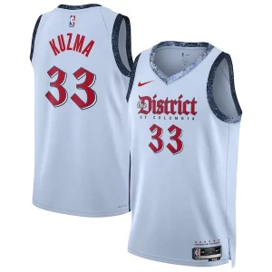 Gorgeous Kyle Kuzma Washington Wizards Nike Unisex 2024/25 Swingman Player Jersey   City Edition   Powder Blue a must - have for collectors