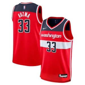Exquisite Kyle Kuzma Washington Wizards Nike Youth Swingman Jersey   Icon Edition   Red for ultimate sports enthusiasts