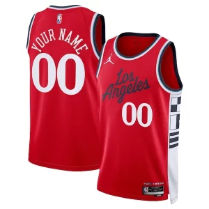 Fantastic LA Clippers Jordan Brand Unisex 2024/25 Custom Swingman Jersey   Statement Edition   Red to stand out at the arena