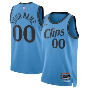Charming LA Clippers Nike Unisex 2024/25 Custom Swingman Jersey   City Edition   Light Blue perfect for showing team spirit
