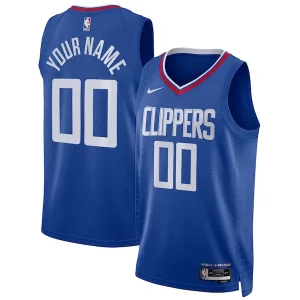 Magnificent LA Clippers Nike Unisex Swingman Custom Jersey Royal   Icon Edition for ultimate sports enthusiasts
