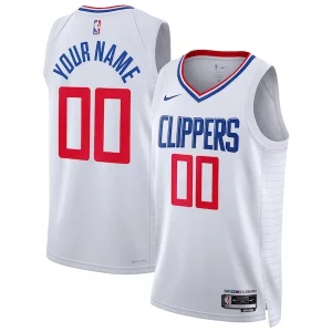 Magnificent LA Clippers Nike Unisex Swingman Custom Jersey White   Association Edition for ultimate sports enthusiasts