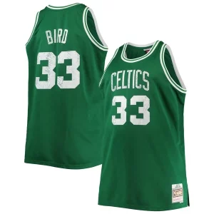 Premium Larry Bird Boston Celtics Big & Tall 1985/86 NBA 75th Anniversary Diamond Swingman Jersey   Kelly Green perfect for showing team spirit