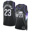 Fantastic Lauri Markkanen Utah Jazz Jordan Brand Unisex 2024/25 Swingman Jersey   Statement Edition   Black for ultimate sports enthusiasts