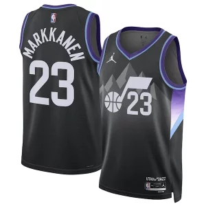 Fantastic Lauri Markkanen Utah Jazz Jordan Brand Unisex 2024/25 Swingman Jersey   Statement Edition   Black for ultimate sports enthusiasts