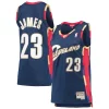 Premium LeBron James Cleveland Cavaliers Women's Hardwood Classics Swingman Jersey Navy a must - have for collectors