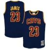 Fantastic LeBron James Cleveland Cavaliers Youth 2008/09 Hardwood Classics Swingman Jersey   Navy for ultimate sports enthusiasts