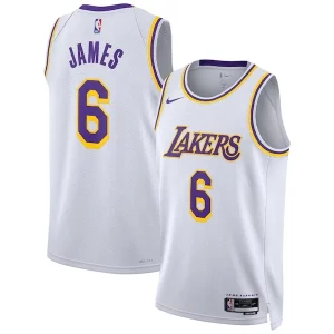 Charming LeBron James Los Angeles Lakers Nike Unisex Swingman Jersey   Association Edition   White for ultimate sports enthusiasts